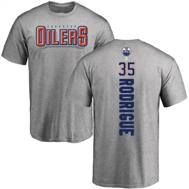 Ash Men's Olivier Rodrigue Edmonton Oilers Backer T-Shirt -