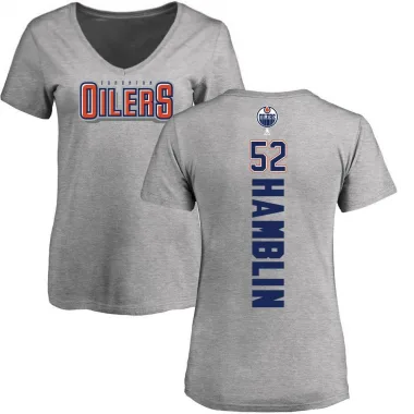 Ash Women's James Hamblin Edmonton Oilers Backer T-Shirt -